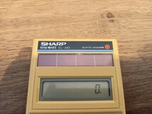 昭和レトロ SHARP シャープ 電卓 ELSI MATE EL-345 計算機 8行 中古 保管 現状品 k846_画像2