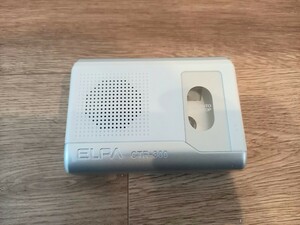 ELPA カセットレコーダー CTR-300 カセットテープ 中古 保管 現状品 k904