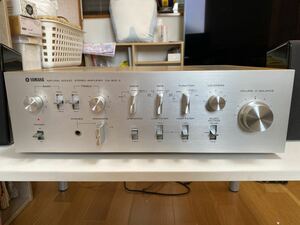 YAMAHA プリメインアンプ CA-800Ⅱ 通電OK 音出しOK 右側スピーカーからノイズあり