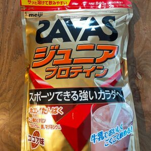 明治ザバス　ジュニア プロテイン ホエイたんぱく ココア味 60食分 SAVAS