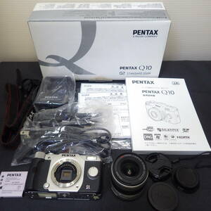 PENTAX ペンタックス Q10 02STANDARD ZOOM キット 動作品