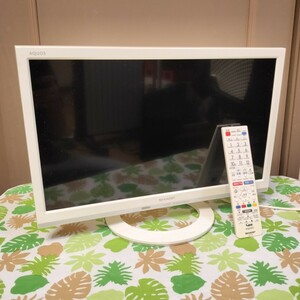 K03056 ◆SHARP/シャープ AQUOS/アクオス LC-19K30 液晶テレビ 2016年製 動作確認済み◆