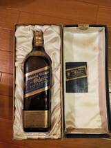 Johnnie Walker ジョニーウォーカー ブルーラベル オールデスト スコッチウイスキー 750ml 43％ 化粧箱(被せ蓋の下部が一部破損)_画像3