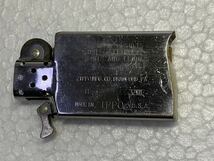 サ6244M★ZIPPO　ジッポーライター　BLACK GRANITE CASE　花崗岩　黒御影石　SLIM　スリムケース　1992年製　未使用品★_画像6