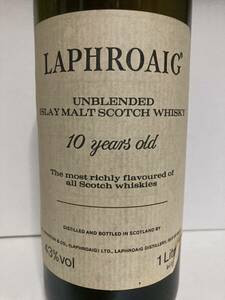 ラフロイグ10y アンブレンデッド LAPHROAIG UNBLENDED