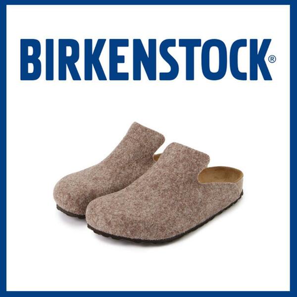 ○★新品 未使用 BIRKENSTOCK ダボス ウールフェルト ルームシューズ○●