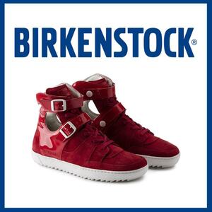 ○★新品 未使用 BIRKENSTOCK テッサロニキ レッド 26.5cm○●