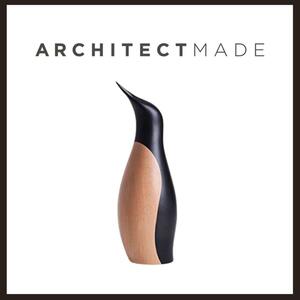 ○★新品 未使用 ARCHITECTMADE ペンギン 定番木製インテリア ブラック○●