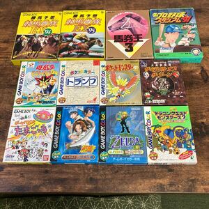 ゲームボーイソフト箱説付き12本セット　任天堂　GAMEBOY GB レアあり