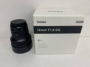 超美品 SIGMA シグマ Art 14mm F1.8 DG HSM キャノン Canon EFマウント用