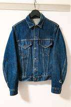 [Levi's 557xx 60's Big E ボタン裏O 均等V デニムジャケット]ヴィンテージ rrl 506xx 507xx 501xx 66前期 50s 40s 30s 20s 502 505 arnys_画像1