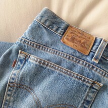 Levi's 545ワイドジーンズ/デニム/LOOSE 古着/W38L32【YLV2016】_画像2