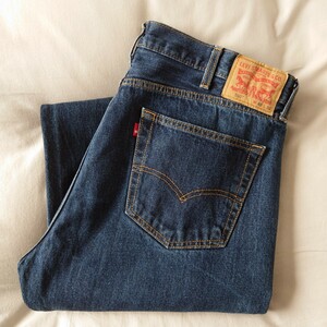 Levi's 505濃紺ジーンズ/デニムパンツ 古着/W40L32【YLV2052】