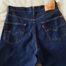 2016年製造 Levi's 550濃紺ジーンズ/デニム 古着/W34L32【YLV2107】_画像9