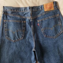 2020年製造 Levi's 550ワイドジーンズ/デニム 古着/W36L30【YLV2116】_画像9