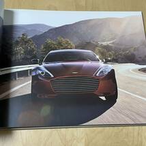 アストンマーティン RAPIDE S ハードカバー カタログ ラピード アストンマーチン_画像7