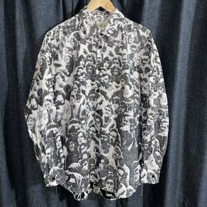 GOLD SLUB COTTON BROAD L/S BIG SHIRT WOODSTOCK ビッグシャツ 東洋 GL28057 sizeM