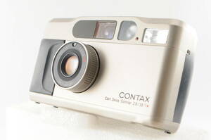 ★美品★ CONTAX コンタックス T2 ★レンズカクカクの不具合一切なし! 清潔で綺麗な外観! クモリ・キズ・スレなし! 完動品! 動作確認済み!