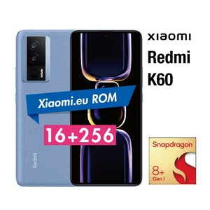 【未使用】Xiaomi Redmi K60 16G/256G レザーブルー Xiaomi.eu ROM POCO F5 PRO