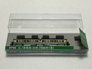 【中古品】MODEMO NT90 江ノ島電鉄 20形（増結用T車）モデモ 江ノ電