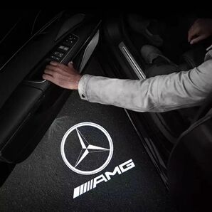 Mercedes Benz メルセデスベンツ AMG LED カーテシランプ カーテシライト ドア ウェルカムライト d