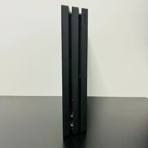 【PS4Pro】 CHU7100B SONY ps4 pro 1TB Jet Black 動作確認済み 本体 ケーブル付属 4K HDR 中古 動作品_画像3