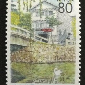 ■■コレクション出品■■【ふるさと切手】倉敷美観地区 岡山県 額面８０円の画像1