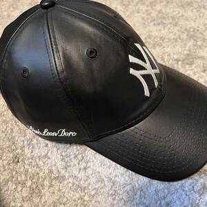 Aime Leon Dore New Era Yankees Leather Ballpark Hat エメレオンドレ ニューエラ レザーキャップ