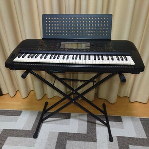 【送料込み】YAMAHA PSR-630 ヤマハ 電子キーボード 電子ピアノ スタンド付 バッグ付
