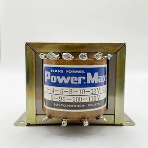 ノグチトランス 電源トランス Power.MAX 12V 6A 中古品 ①