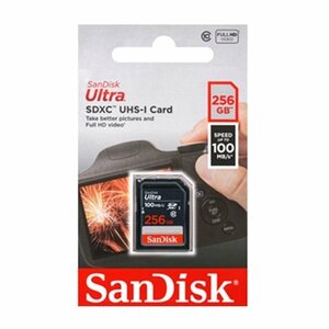 新品 SanDisk Ultra SDカード SDXC 256GB クラス10 UHS-I 100MB/s SDSDUNR-256G-GN3IN