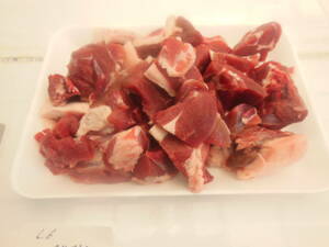 福岡県産天然猪肉　令和６年　（２３０－１）キリオトシミックス　７００ｇ