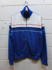 名作 adidas アディダス 70's ヴィンテージ オリジナル VENTEX ジャージ トラックジャケット フランス製 XL 水色 91C2301mel