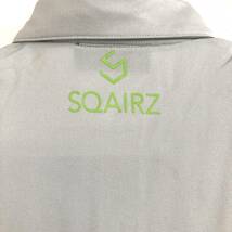 未使用品【送料無料】SQAIRZ　ゴルフ ウエア　半袖 ポロシャツ　薄緑　サイズL　稀少！_画像4