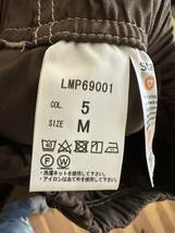  メディカル Lee 【抗菌防臭】男女兼用スクラブ ポプリン フェイスミックス　ブラウン　Mサイズ上下セット　LMS49001 LMP69001_画像6