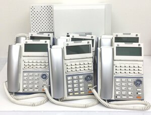 サクサ ビジネスフォン PT1000std 主装置＋TD710(W) 6台+BASE10-01A
