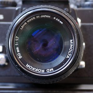 ミノルタ XD-Sボディ＋ワインダー＋MDロッコール50ｍｍF1.7の画像3