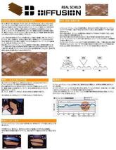 セキスイ レアルシルト拡散材 ディフュージョン スピーカーの背圧を制御/拡散し失われていた音を復元 拡散・反射・吸音効果 14×42cm 2枚_画像4