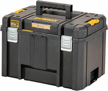 デウォルト(DEWALT) TSTAK ラージボックス Lサイズ 工具箱 収納ケース ツールボックス 大容量 積み重ね収納 _画像1