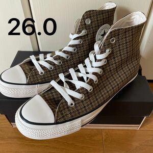 オールスター　チェック　HI コンバース CONVERSE ALL STAR ハイカット HI