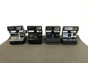 ●POLAROID CAMERA 4点 まとめ ポラロイド カメラ Spirit 600 LANDCAMERA 660 CLOSE UP 636 one step Polaroid●