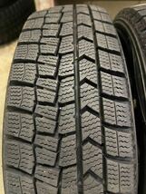 155/65R14 スタッドレス 4本 20年製 ダンロップ ウィンターマックス02 バリ山 _画像2