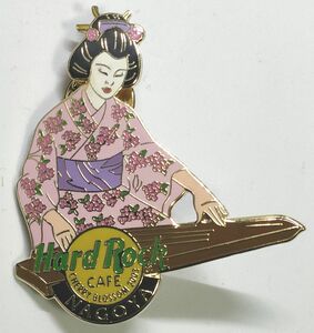 ピンズ　ハードロックカフェ　名古屋　桜 2003 芸子 琴　HARD ROCK CAFE NAGOYA CHERRY BLOSSOM PIN 　ピンバッジ ピンバッチ