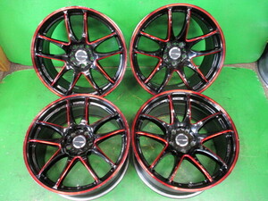 ☆ワーク/エモーション/ＣＲ極/紅☆１８インチ/８．５Ｊ＋３８/９．５Ｊ＋３８/１１４．３‐５Ｈ☆ＪＺＸ１００/ＥＲ３４/Ｓ１５等に