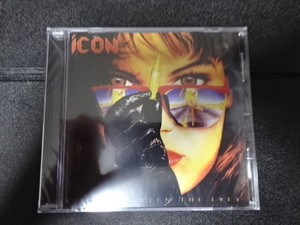 ICON（アイコン）「RIGHT BETWEEN THE EYES」2008年輸入盤新品未開封品WOUNDED BIRD RECORDS WOU 8201