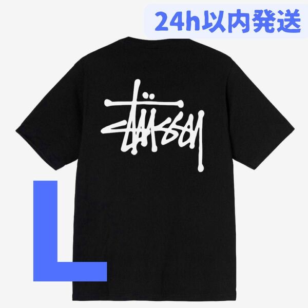 正規品・新品タグ付 STUSSY ステューシー 黒 Tシャツ 半袖 Black Tee