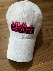 送料込み！VIVAHEART ゴルフキャップ 白 ホワイト ビバハート GOLF ゴルフウェア 帽子 CAP メッシュ