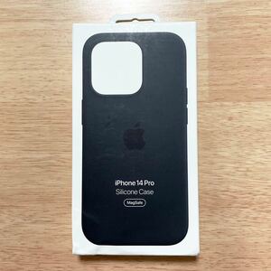 ★新品★ Apple アップル 純正 iPhone 14 Pro シリコンケース・ミッドナイト 67A⑨