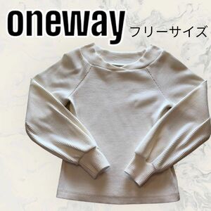 oneway トップス カットソー 白