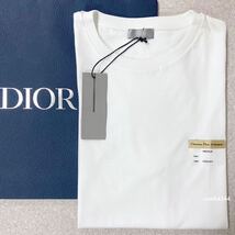 国内正規品 2018～19SS 未使用同様 M（〜L対応） DIOR ディオール ビジター 半袖 Tシャツ カットソー 白 ホワイト ブランドタグ_画像1